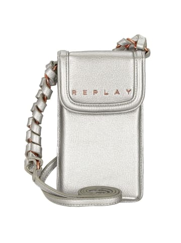 Replay - Handytasche 19 cm (silver) in silver