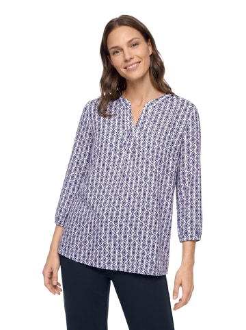 Betty Barclay Schlupfbluse mit 3/4 Arm in Red/Blue
