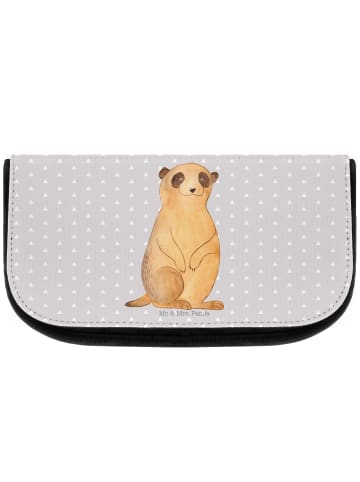 Mr. & Mrs. Panda Organizer Erdmännchen ohne Spruch in Grau Pastell