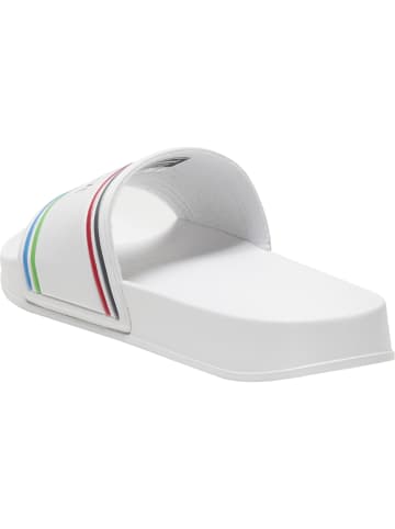 Hummel Hummel Badelatschen Pool Slide Erwachsene in WHITE/MULTICOLOR
