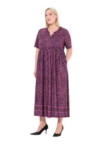 Ulla Popken Kleid in pflaume