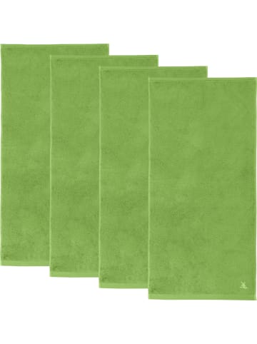 Erwin Müller Frottier Duschtuch 4er-Pack Heidenheim in apfelgrün