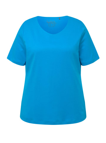 Ulla Popken Shirt in saphirblau