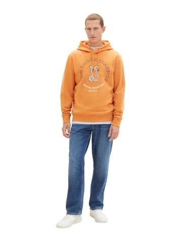 Tom Tailor Sweatshirt PRINTED in Orange