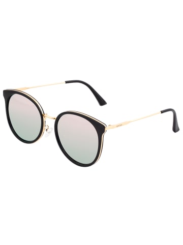 Bertha Polarisierte Sonnenbrille "Brielle" in Schwarz/Roségold