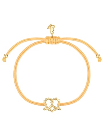 Glanzstücke München Armband Herz-Breze aus Edelstahl in gelbgold
