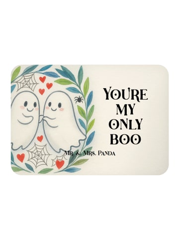 Mr. & Mrs. Panda Magnet Gespenster  Liebe  Design mit Spruch in Weiß