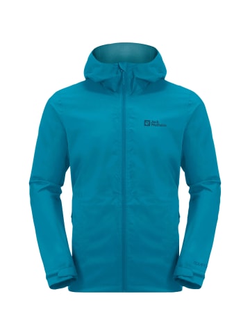 Jack Wolfskin Funktionsjacke, Regenjacke ELSBERG 2.5L JKT M in Blau