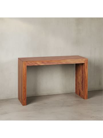 KADIMA DESIGN Konsolentisch | Sheesham, 115x40x75cm, Massivholz, Flurtisch