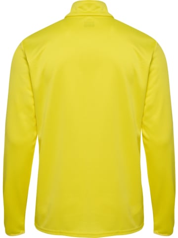 Hummel Trainingsjacke "Hmlessential Half-Zip" in Gelb