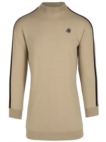 Gorilla Wear Sweatshirt-Kleid - Isabella - Beige