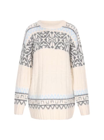 usha FESTIVAL Women Sweater in cream multicolor