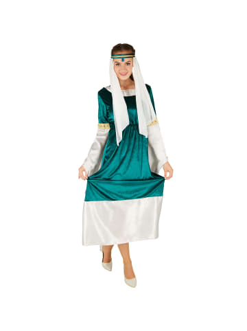 tectake Verzauberndes Elfenprinzessinnen-Kleid, grün/weiß