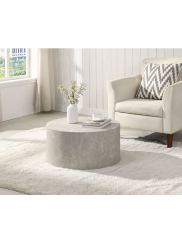 FineBuy Couchtisch "SV100046" in Braun / Beige