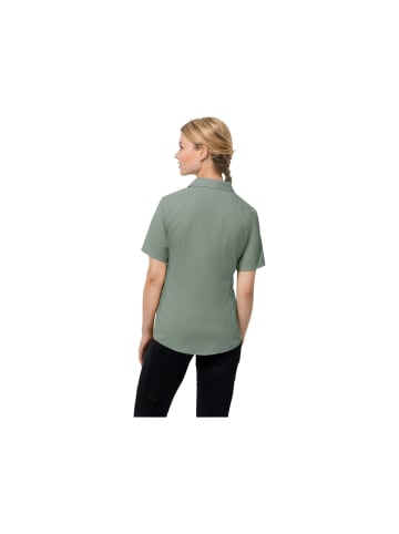 Jack Wolfskin Rundhals T-Shirt in grün