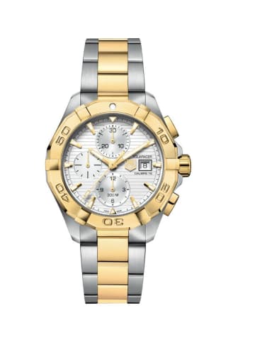 Tag Heuer Uhr silber gold CAY2121.BB0923