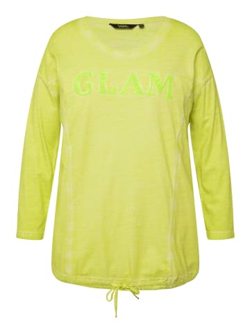 Ulla Popken Longsleeve in limettengrün