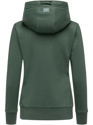 ragwear Kapuzensweatjacke Neskia Zip in Pine Green