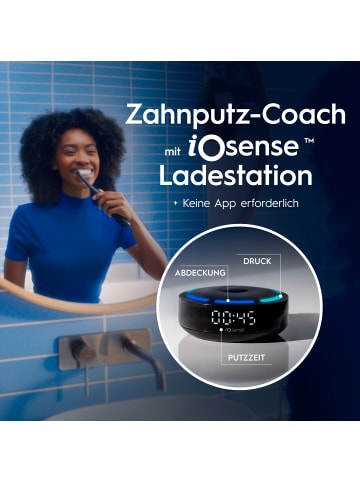 Oral-B Elektrische Zahnbürste "iO Series 10 + Lade-Reiseetui" in Schwarz