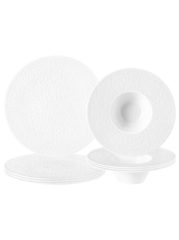 Seltmann Weiden 8er Set Pizza- und Pasta-Set Nori Home in weiß