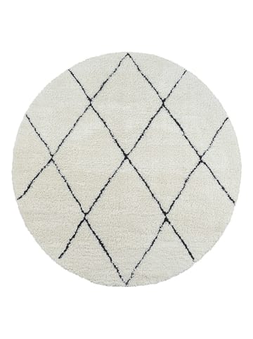 KADIMA DESIGN Shaggy-Teppich Berber weich wohnlich Wohnzimmer Schlafzimmer in Schwarz