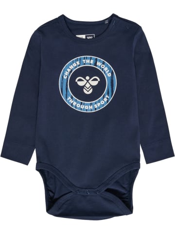 Hummel Outdoor Overall "Hmlbobby Body L/S" in Blau