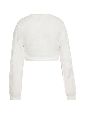 ebeeza Damen Pullover in WOLLWEISS