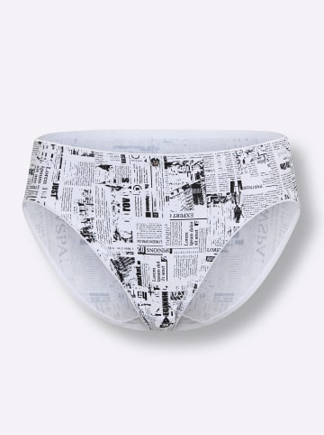 WITT WEIDEN Jazzpants in weiß-schwarz