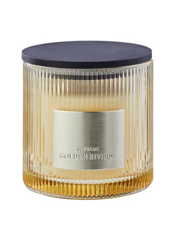 Butlers Duftkerze SUPREME Golden Riviera in Beige