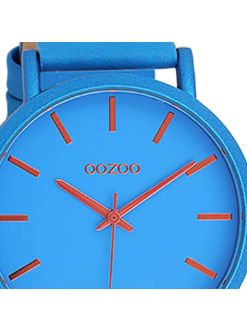 Oozoo Armbanduhr Oozoo Timepieces blau groß (ca. 42mm)