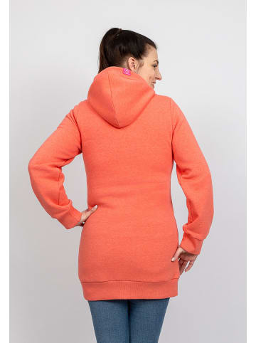 Salzhaut Sweatjacke Krauğ in Coral