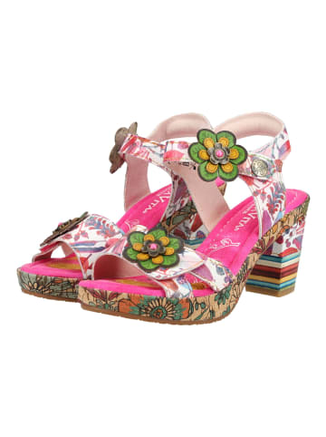 LAURA VITA Sandalen in Fuchsia