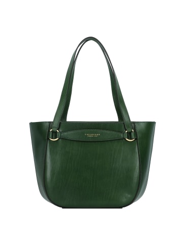 The Bridge Bettina Shopper Tasche Leder 30 cm in smeraldo