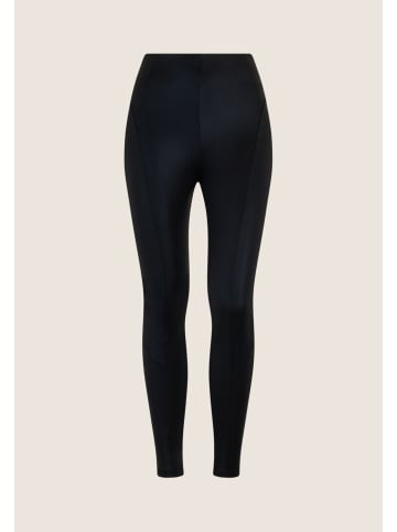 FREDDY High Waist Wetlook Hose in Schwarz