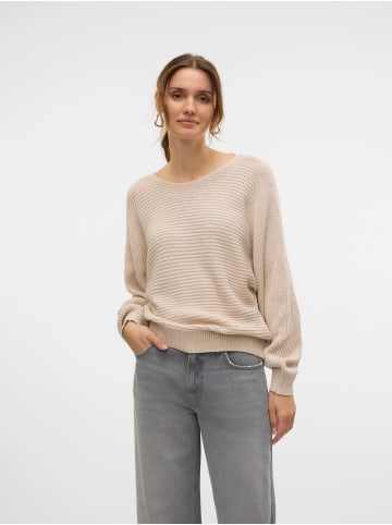 Vero Moda Strickpullover in Oatmeal