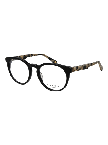 Ted Baker Herren Optische Fassungen Rund Schwarz
