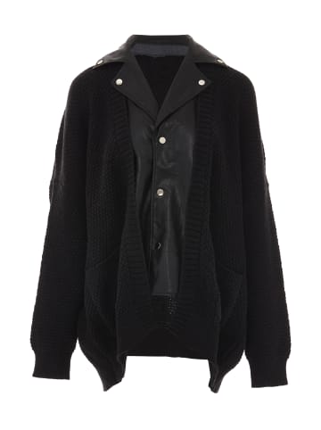 VIRITA Women Strickjacke in Dunkelschwarz