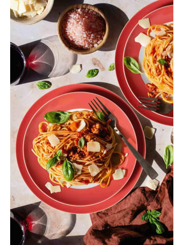 Seltmann Weiden 6er Set Espressotassen Liberty Pure Colors 90 ml in Flamingo Red