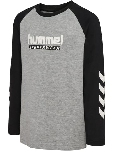 Hummel T-Shirt Hmljr Logo Mädchen in GREY MELANGE