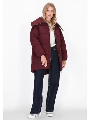 DreiMaster Maritim Women Coat in wine red
