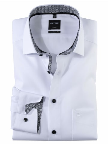 OLYMP  Langarm Business Hemd für Herren in anthrazit