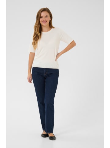 Kaffe Strickpullover KAlizza Regular fit in Chalk