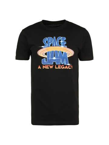 Mister Tee T-Shirt Space Jam Logo in schwarz / blau