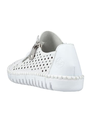 rieker Komfort Schnürschuhe in Weiß