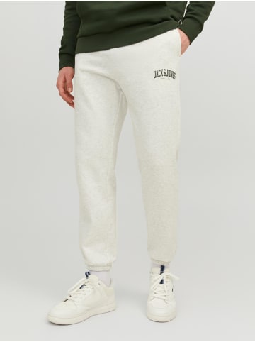 Jack & Jones Jogginghose Sweatpants Sport Jogger mit Logo Print JPSTKANE in Hellgrau