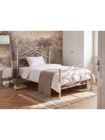 Beliani 2-tlg Doppelbett LYRA in Beige