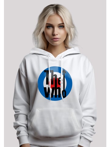 F4NT4STIC Hoodie The Who Target Classic in weiß