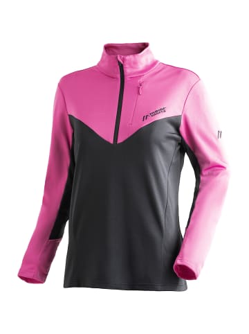 Maier Sports Rollkragen m. RV Evii in Pink471