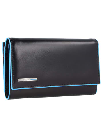 Piquadro Blue Square Geldbörse RFID Leder 16 cm in black