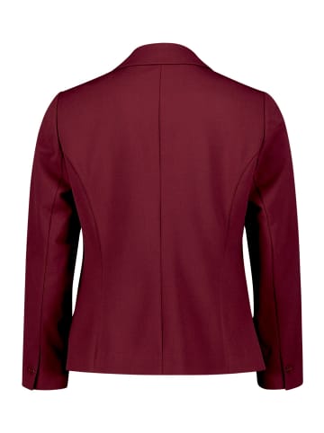 BETTY & CO Kurzblazer mit Taschen in Fall Burgundy